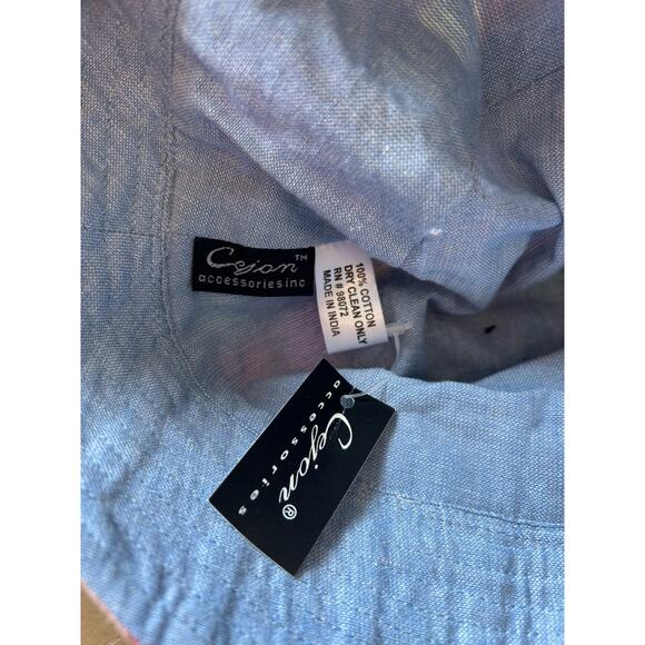 Patchwork Hat Hippie Boho Pastel Sun Beach Retro Bucket Cap Cotton Reversible - Picture 6 of 10